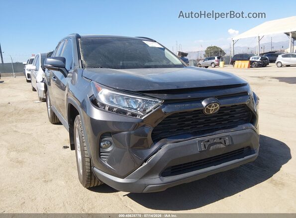 2T3W1RFV1LW078432 2020 TOYOTA RAV4 Серый Вид спереди