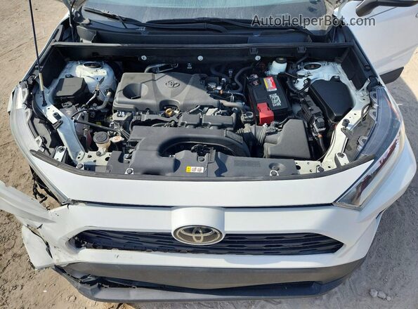 2T3W1RFV1MC120472 2021 TOYOTA RAV4 White Շարժիչի բաժամունքի տեսք
