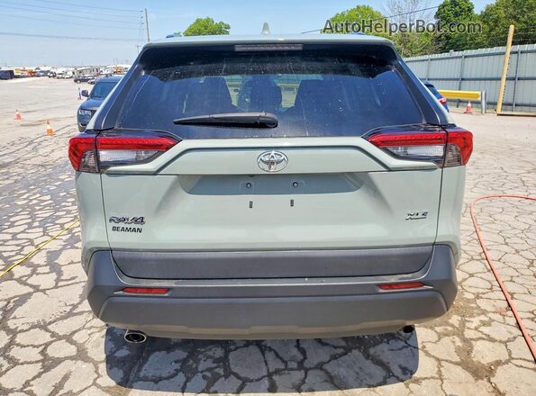 2T3W1RFV1MW116405 2021 TOYOTA RAV4 Gray Հետևի տեսք