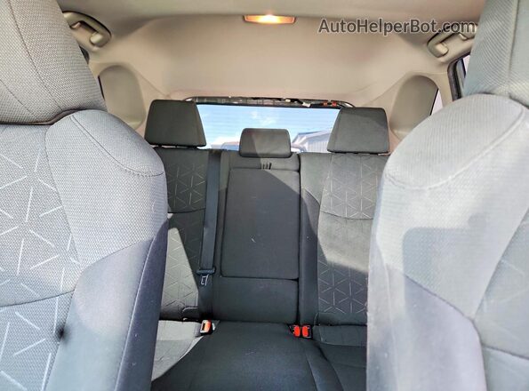 2T3W1RFV1MW153843 2021 TOYOTA RAV4 Gray Vista de los asientos traseros