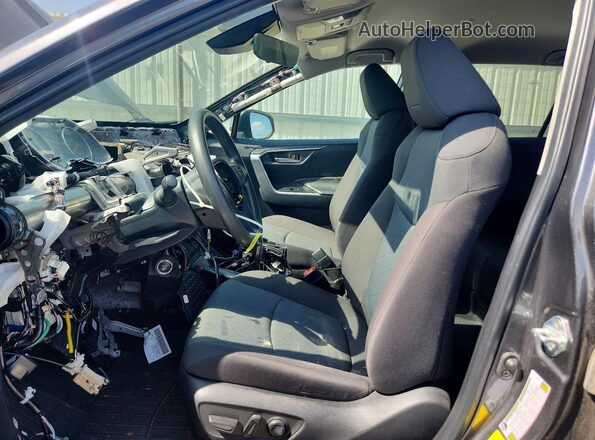 2T3W1RFV1NC209993 2022 TOYOTA RAV4 Gray Front interior view