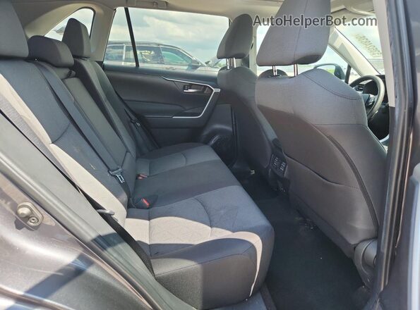2T3W1RFV1NW216893 2022 TOYOTA RAV4 Silver Rear interior view