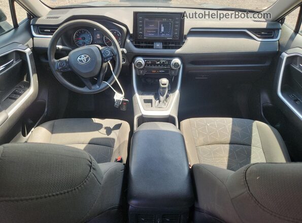 2T3W1RFV1NW216893 2022 TOYOTA RAV4 Silver Dashboard view
