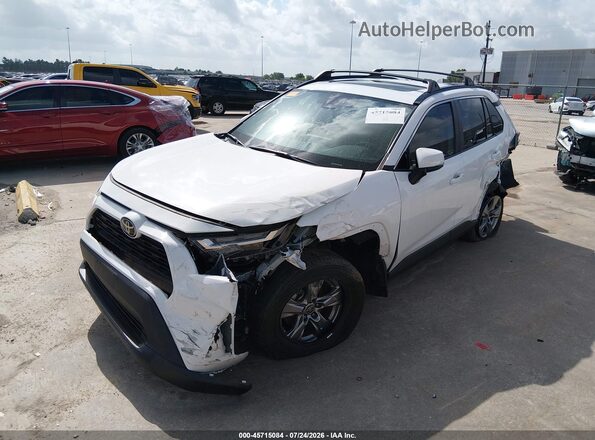 2T3W1RFV1PW280273 2023 TOYOTA RAV4 White წინა მარცხენა ხედი სამი მეოთხედიდან