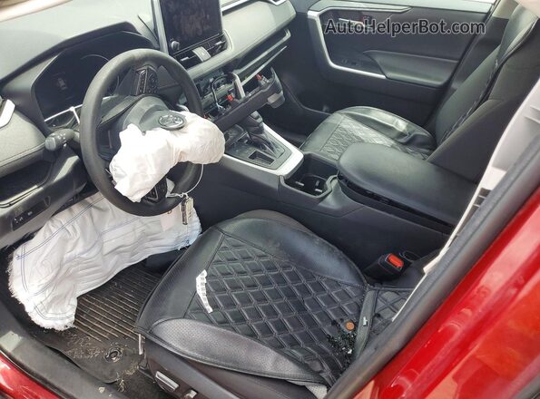 2T3W1RFV1PW286106 2023 TOYOTA RAV4 Maroon Widok deski rozdzielczej