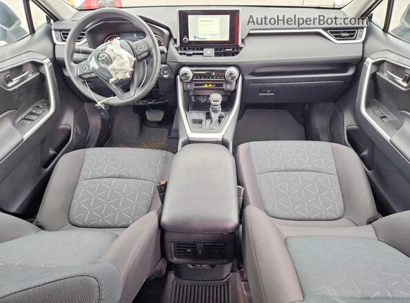 2T3W1RFV1SW438006 2025 TOYOTA RAV4 Silver Widok deski rozdzielczej
