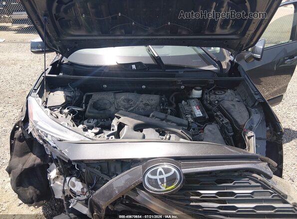 2T3W1RFV2KW010686 2019 TOYOTA RAV4 Black Rear view