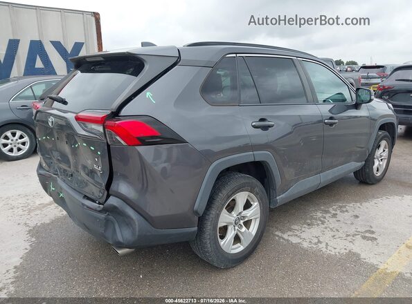 2T3W1RFV2KW014480 2019 TOYOTA RAV4 Серый Задняя правая четверть