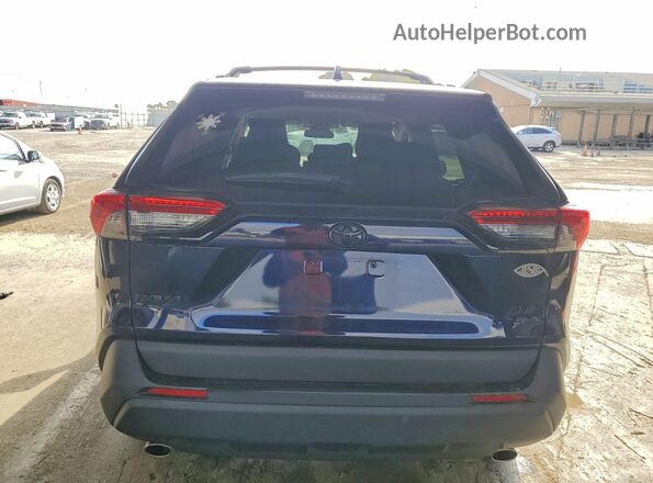 2T3W1RFV2LW081629 2020 TOYOTA RAV4 Blue Հետևի տեսք