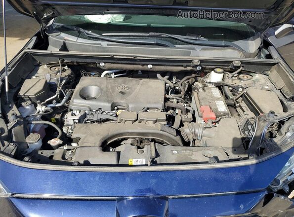 2T3W1RFV2LW081629 2020 TOYOTA RAV4 Blue Սալոնի հետևի տեսք