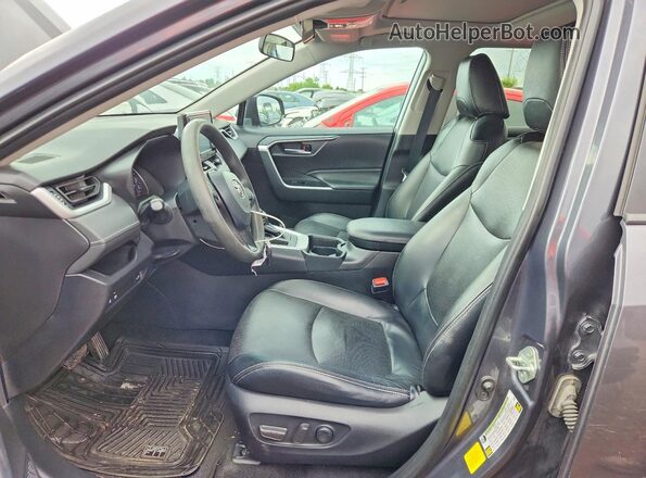2T3W1RFV2LW095076 2020 TOYOTA RAV4 Charcoal წინა სალონის ხედი