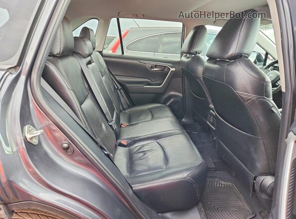 2T3W1RFV2LW095076 2020 TOYOTA RAV4 Charcoal უკანა სავარძლების ხედი