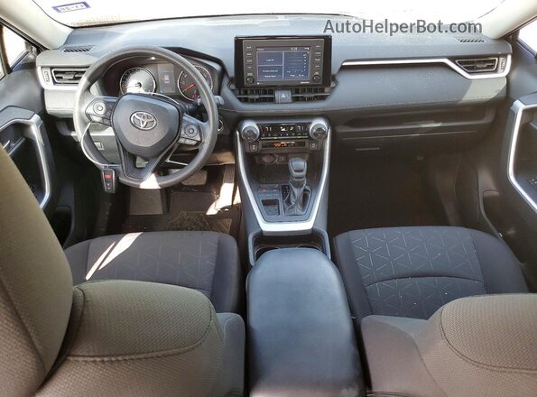 2T3W1RFV2MC090771 2021 TOYOTA RAV4 Silver Dashboard view
