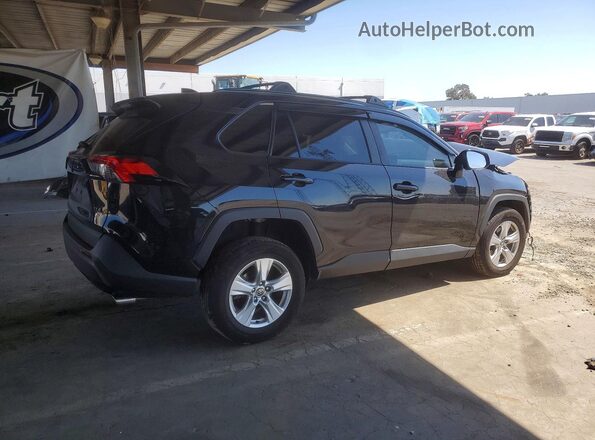 2T3W1RFV2MC122974 2021 TOYOTA RAV4 Black უკანა მარჯვენა