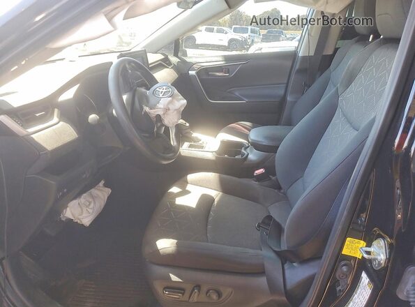 2T3W1RFV2MC122974 2021 TOYOTA RAV4 Black წინა სალონის ხედი