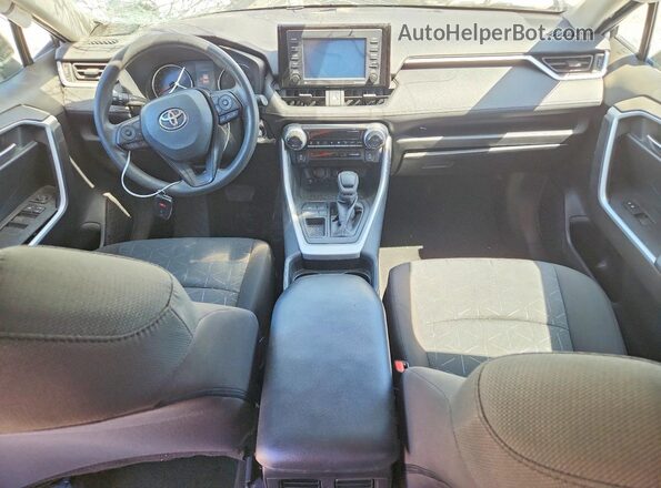 2T3W1RFV2MC165033 2021 TOYOTA RAV4 Серебряный Вид панели приборов
