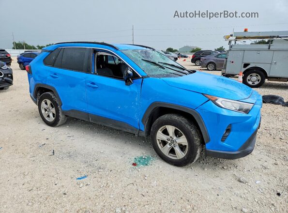 2T3W1RFV2MW112959 2021 TOYOTA RAV4 Blue Przód prawy