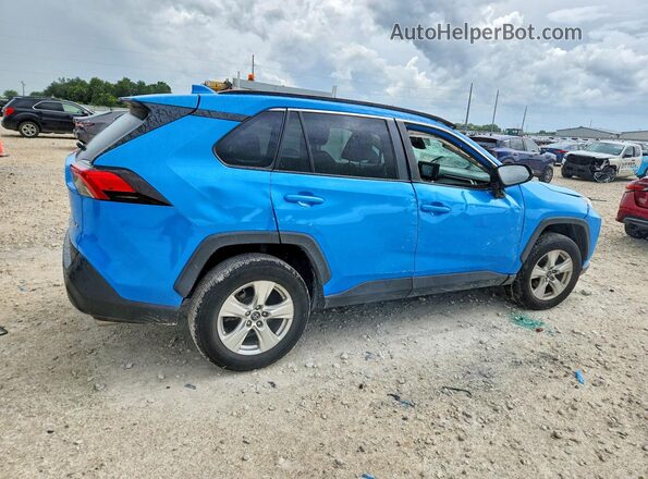 2T3W1RFV2MW112959 2021 TOYOTA RAV4 Blue Tył prawy