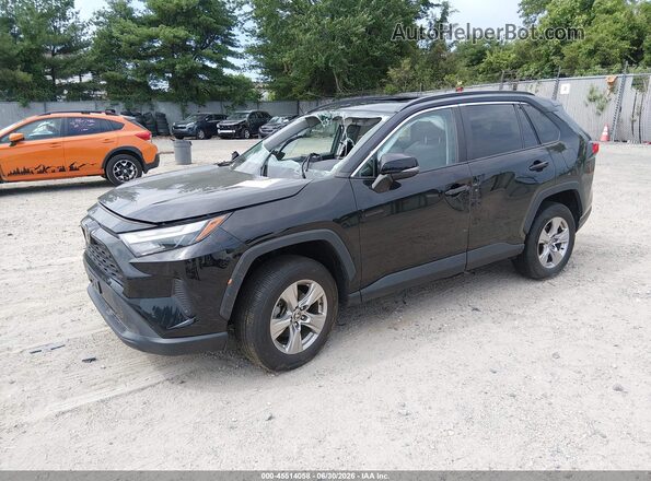 2T3W1RFV2PW279598 2023 TOYOTA RAV4 Black Передня ліва чверть