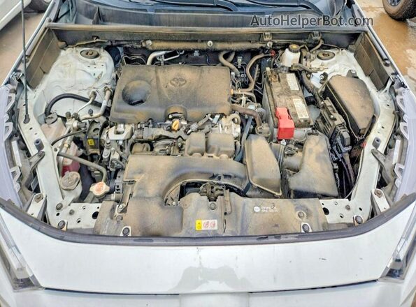 2T3W1RFV2RC269352 2024 TOYOTA RAV4 White Widok komory silnika