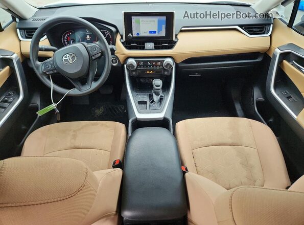 2T3W1RFV2RC269352 2024 TOYOTA RAV4 White Widok deski rozdzielczej