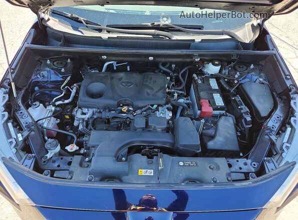 2T3W1RFV2RW315275 2024 TOYOTA RAV4 Blue Rear interior view