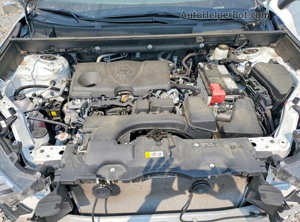 2T3W1RFV2RW345554 2024 TOYOTA RAV4 White Vista del compartimento del motor