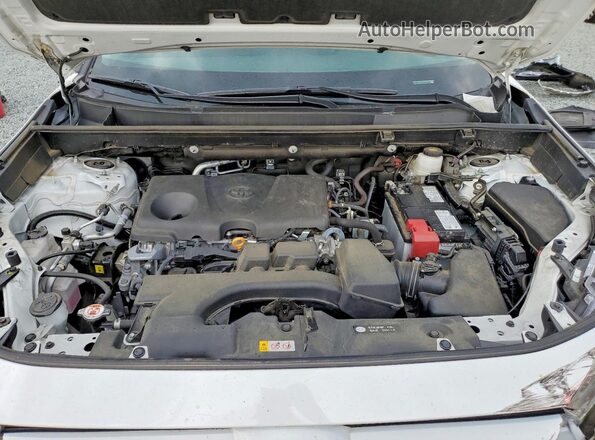 2T3W1RFV2RW351158 2024 TOYOTA RAV4 White ძრავის განყოფილების ხედი
