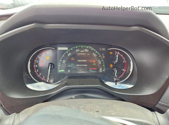 2T3W1RFV2SC354987 2025 TOYOTA RAV4 Gray Vista del cuadro de instrumentos