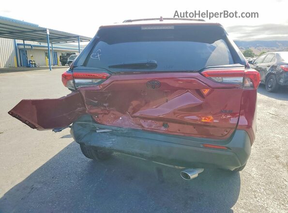 2T3W1RFV2SW383212 2025 TOYOTA RAV4 Красный Вид сзади