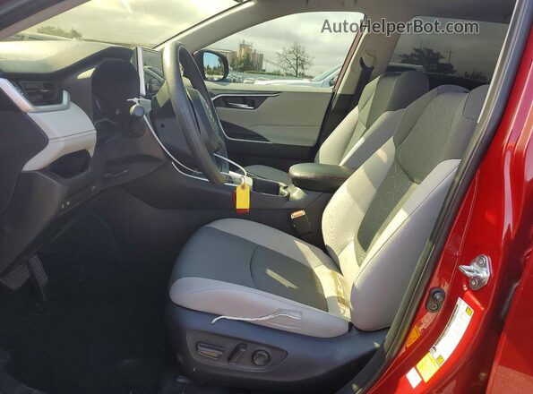 2T3W1RFV2SW383212 2025 TOYOTA RAV4 Красный Вид салона спереди