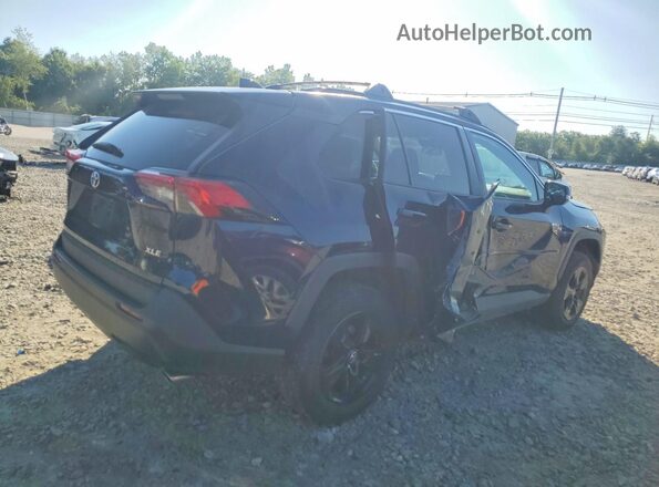 2T3W1RFV3KW009062 2019 TOYOTA RAV4 Синий Задняя правая четверть