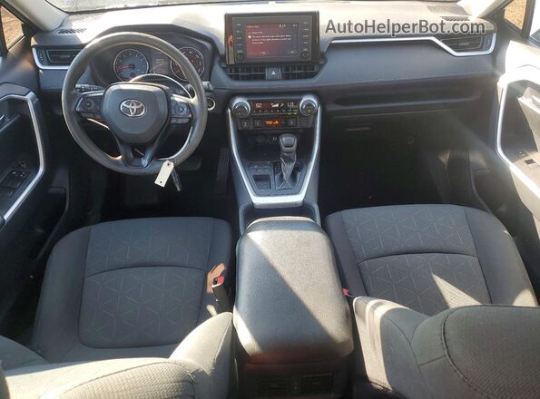 2T3W1RFV3KW009062 2019 TOYOTA RAV4 Синий Вид панели приборов