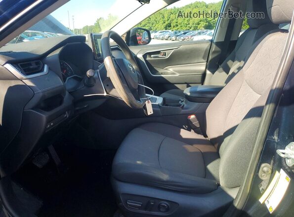 2T3W1RFV3KW009062 2019 TOYOTA RAV4 Синий Вид салона спереди