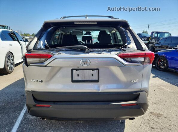 2T3W1RFV3KW031420 2019 TOYOTA RAV4 Silver Вид ззаду