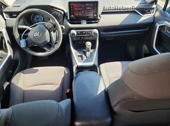 2T3W1RFV3KW031420 2019 TOYOTA RAV4 Silver Вид панелі приладів