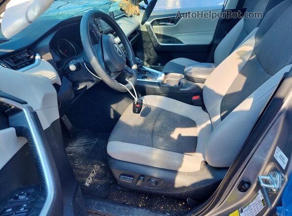 2T3W1RFV3LC063710 2020 TOYOTA RAV4 Silver წინა სალონის ხედი