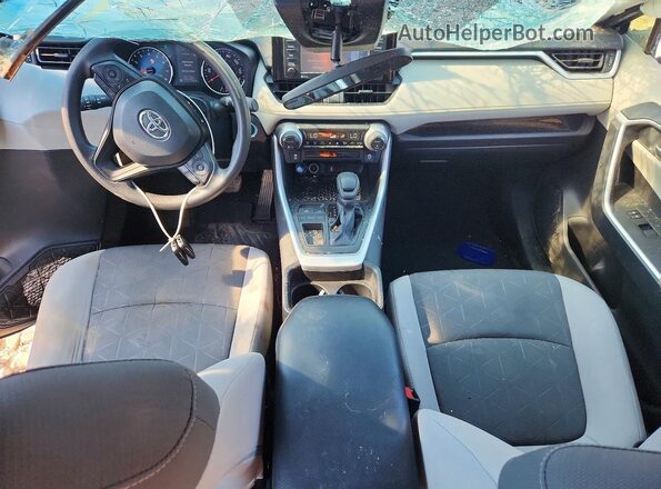 2T3W1RFV3LC063710 2020 TOYOTA RAV4 Silver წინა პანელის ხედი