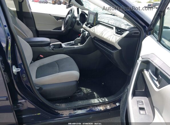 2T3W1RFV3LW059168 2020 TOYOTA RAV4 Blue წინა სალონის ხედი