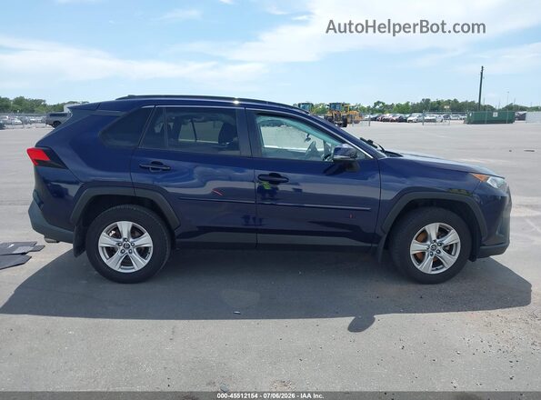 2T3W1RFV3LW059168 2020 TOYOTA RAV4 Blue უკანა სალონის ხედი