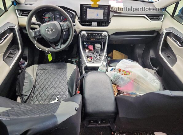 2T3W1RFV3LW091988 2020 TOYOTA RAV4 Blue Vista del salpicadero
