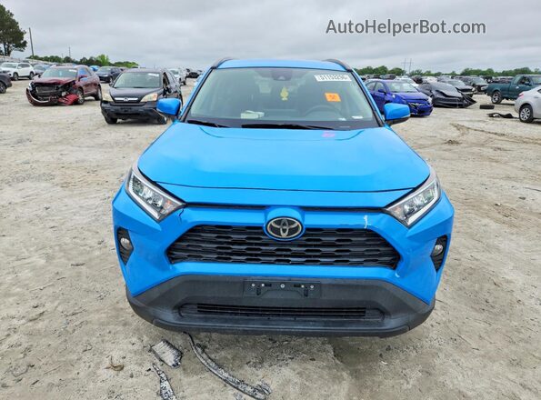 2T3W1RFV3LW091988 2020 TOYOTA RAV4 Blue Vista frontal