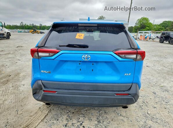 2T3W1RFV3LW091988 2020 TOYOTA RAV4 Blue Vista trasera
