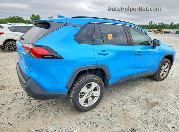 2T3W1RFV3LW091988 2020 TOYOTA RAV4 Blue Trasero derecho
