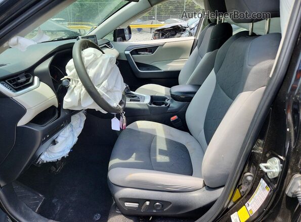 2T3W1RFV3LW095961 2020 TOYOTA RAV4 Black Front interior view
