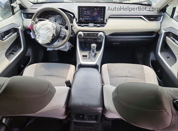 2T3W1RFV3LW095961 2020 TOYOTA RAV4 Black Dashboard view
