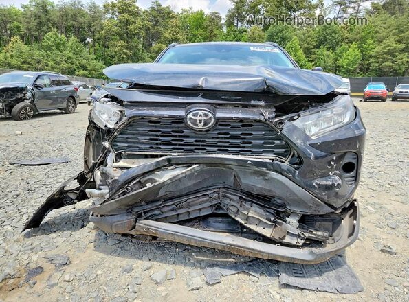 2T3W1RFV3LW095961 2020 TOYOTA RAV4 Black Front view