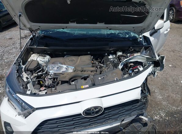 2T3W1RFV3MC167387 2021 TOYOTA RAV4 White Вид ззаду