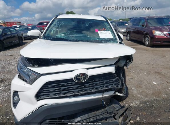 2T3W1RFV3MC167387 2021 TOYOTA RAV4 White Вид щитка приладів