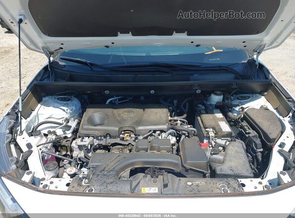 2T3W1RFV3NC177855 2022 TOYOTA RAV4 White უკანა ხედი